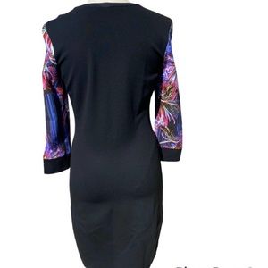 Roberto Cavalli Bodycon Bright Dress Sz EU 42